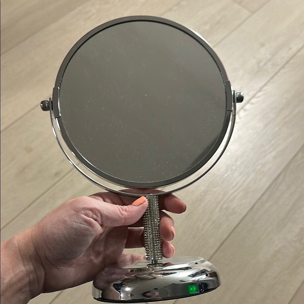 Elegant Silver Vanity Mirror